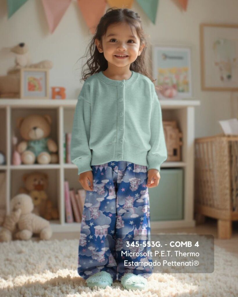 foto 345-553G. - COMB. 4 Microsoft P.E.T. Thermo Estampado Pettenati®