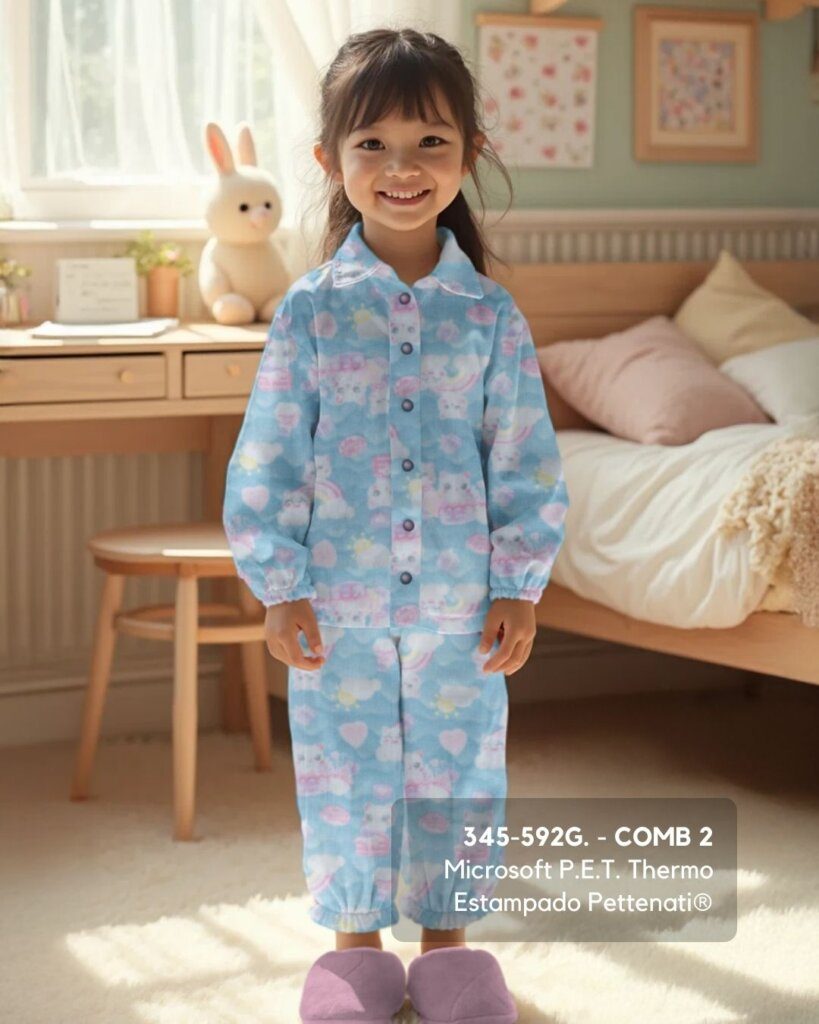 Foto 345-592G. - COMB. 2 Microsoft P.E.T. Thermo Estampado Pettenati®