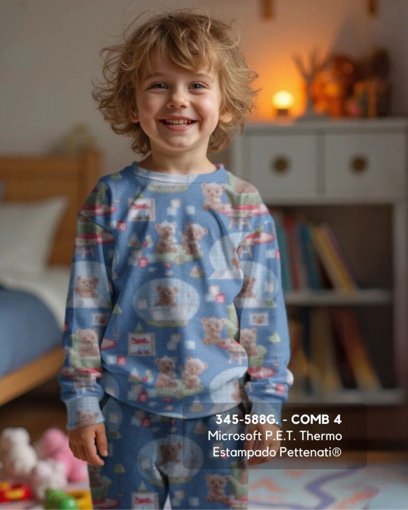 foto 345-588G. - COMB. 4 Microsoft P.E.T. Thermo Estampado Pettenati