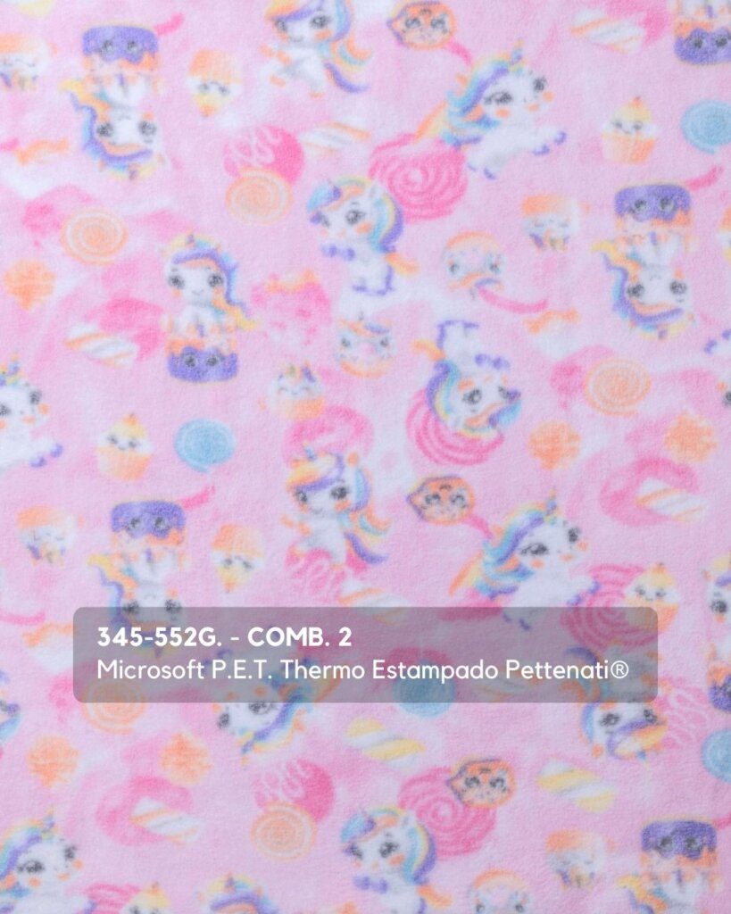 345-552G. - COMB. 2 Microsoft P.E.T. Thermo Estampado Pettenati