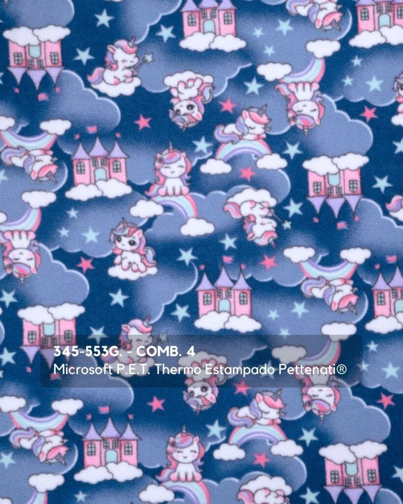 345-553G. - COMB. 4 Microsoft P.E.T. Thermo Estampado Pettenati®