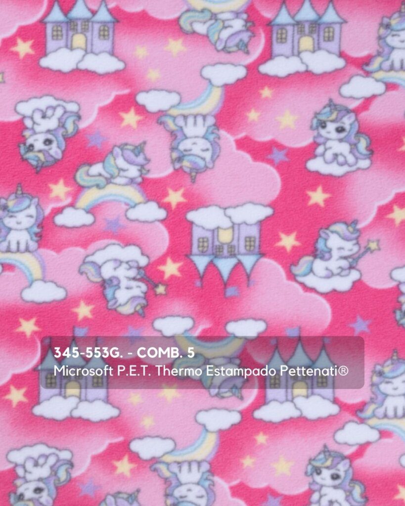 345-553G. - COMB. 5 Microsoft P.E.T. Thermo Estampado Pettenati®