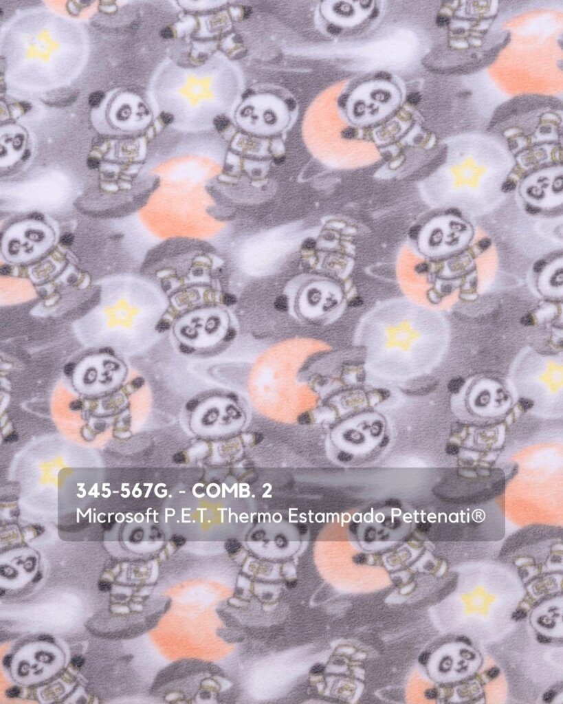 345-567G. - COMB. 2 Microsoft P.E.T. Thermo Estampado Pettenati®