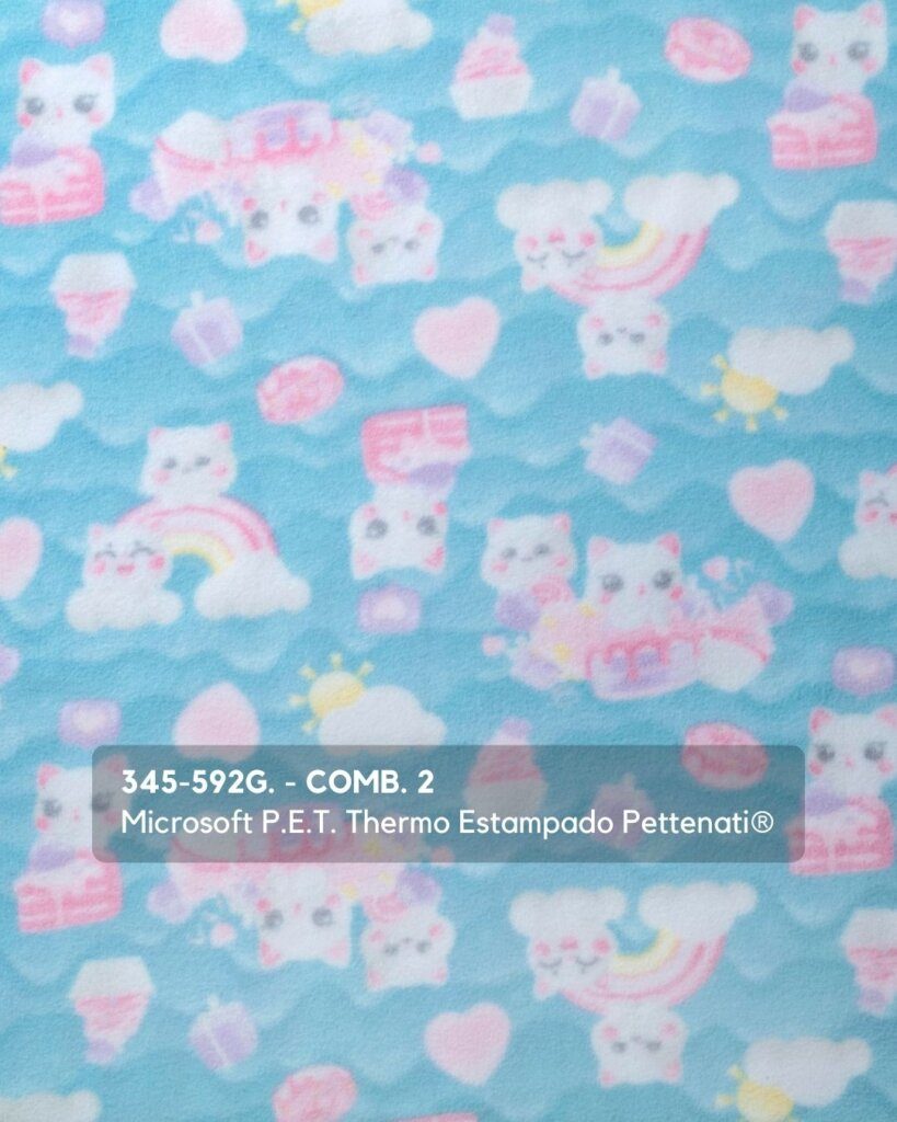 345-592G. - COMB. 2 Microsoft P.E.T. Thermo Estampado Pettenati®