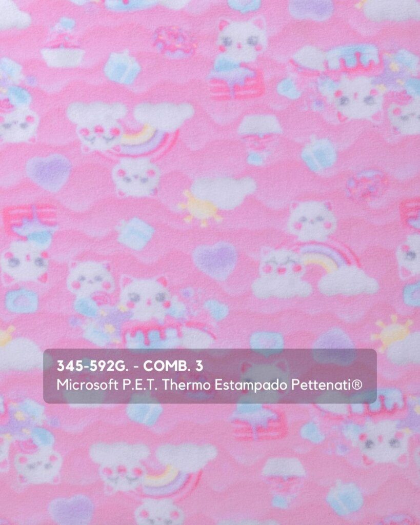 345-592G. - COMB. 3 Microsoft P.E.T. Thermo Estampado Pettenati®