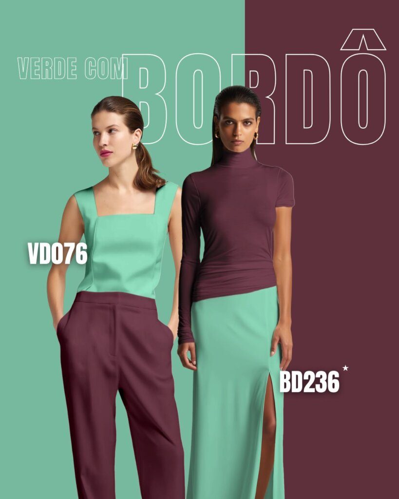 verde com bordo
