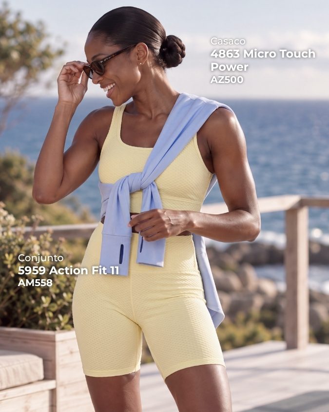 Conjunto de poliamida Action Fit Pettenati
